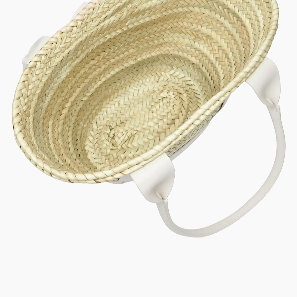 Santorini Collection Straw Tote - White and Tan from Neiman Marcus - Picture 8 of 11